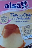 Mängden socker i Flan aux œufs à la vanille des îles