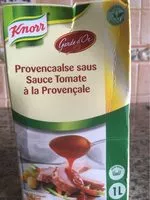 Mängden socker i Sauce tomate à la provencale