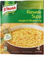 Mängden socker i Soupe À L'Alsacienne Riewele