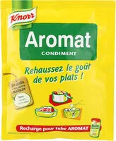 Mängden socker i Knorr Assaisonnement En Poudre Recharge Aromat 1 Sachet 90g