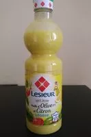 Mängden socker i Sauce salade - Huile d'olive et citron légère