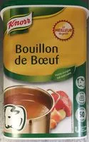Mängden socker i Bouillon De Boeuf Déshydraté