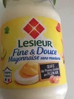 Mängden socker i Mayonnaise fine et douce