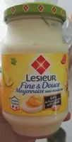 Mängden socker i Mayonnaise fine et douce