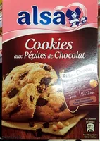 Mängden socker i Cookies aux pépites de chocolat