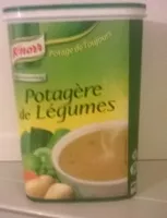 Mängden socker i Knorr Potagère de Légumes déshydratée 875g 50 portions