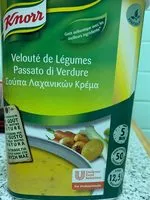 Mängden socker i Knorr Velouté de Légumes 940g 50 portions