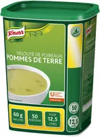 Mängden socker i Velouté de poireaux pommes de terre
