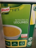 Mängden socker i Potagère de légumes