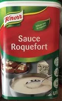 Mängden socker i Knorr Sauce Roquefort déshydratée 780g jusqu'à 6L