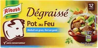 Mängden socker i Knorr Bouillon Cubes Pot-au-Feu Dégraissé 12 Cubes