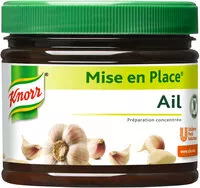 Mängden socker i Knorr Mise en place Ail 340g
