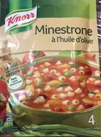 Mängden socker i Minestrone a l'huile d'olive