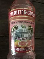 Mängden socker i Crème de pamplemousse