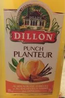 Mängden socker i Punch Planteur Dillon, 18°,