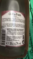 Mängden socker i Blancs de Fruits Litchi 