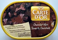 Mängden socker i Crème Glacée Chocolat Noir