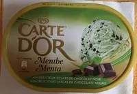 Mängden socker i Menthe aux éclats de chocolat noir