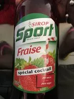 Mängden socker i Sirop de fraise