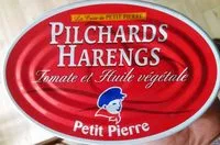 Mängden socker i Pilchards Harengs, Tomate & Huile Végétale