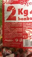 Mängden socker i 2KG Regal'ad Vrac