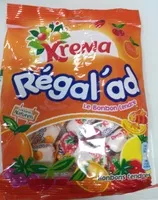 Mängden socker i Régal'ad