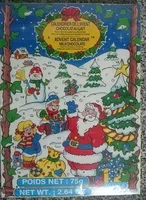 Mängden socker i Calendário do Advento