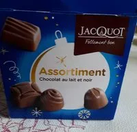 Mängden socker i Assortiment chocolat au lait et noir