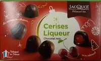 Mängden socker i Cerises liqueur chocolat noir