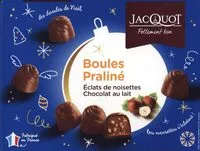 Mängden socker i Boules Praliné