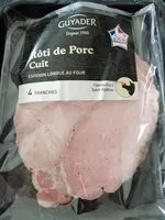 Mängden socker i Rôti de porc cuit