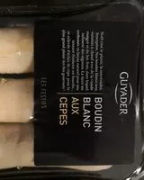 Mängden socker i Boudin blanc aux cepes