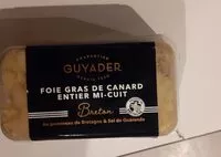 Mängden socker i Foie gras de canard entier mi cuit