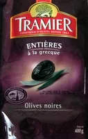 Mängden socker i Olives noires Entières à la grecque Tramier