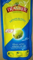 Mängden socker i Olives vertes dénoyautées -25% de sel