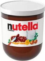 Mängden socker i Nutella pâte à tartiner aux noisettes et au cacao 220g