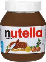 Mängden socker i Nutella pâte à tartiner aux noisettes et au cacao 600g