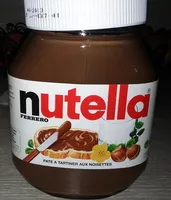 Mängden socker i Nutella