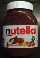 Mängden socker i Nutella