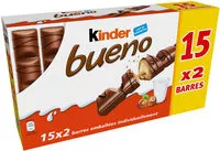 Mängden socker i Kinder bueno