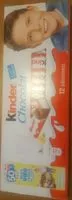 Mängden socker i Kinder chocolat t12 x3 lot de 36 batonnets