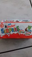 Mängden socker i Kinder  surprise
