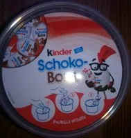 Mängden socker i Schoko-Bons Kinder