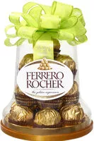 Mängden socker i Ferrero Rocher gaufrettes chocolat au lait et fourrées noisettes cloche x16 - 200g