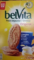 Mängden socker i Belvita Petit-Déjeuner Original