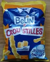 Mängden socker i Croustilles goût emmental