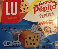 Mängden socker i Pépito pépites