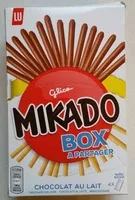 Mängden socker i Box à partager Chocolat au lait