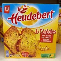 Mängden socker i Biscotte heudebert 6 cereales