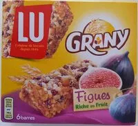 Mängden socker i Barre céréalière à la figue, aromatisée